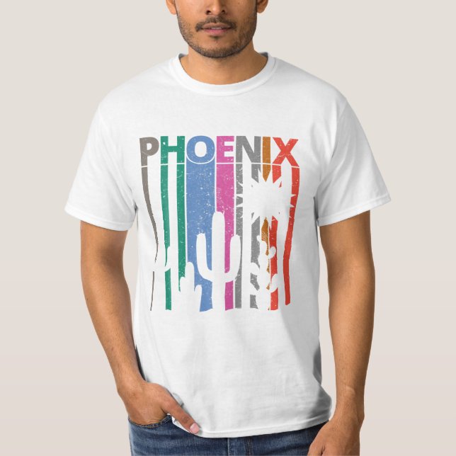 Camiseta 80 s Vintage Retro Phoenix (Frente)