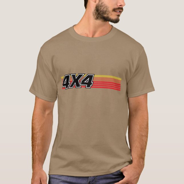 Camiseta 80s 4X4 (Frente)
