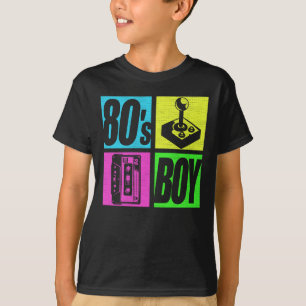 Camiseta 80s Boy 1980s Fashion 80 Theme Party Oitenta