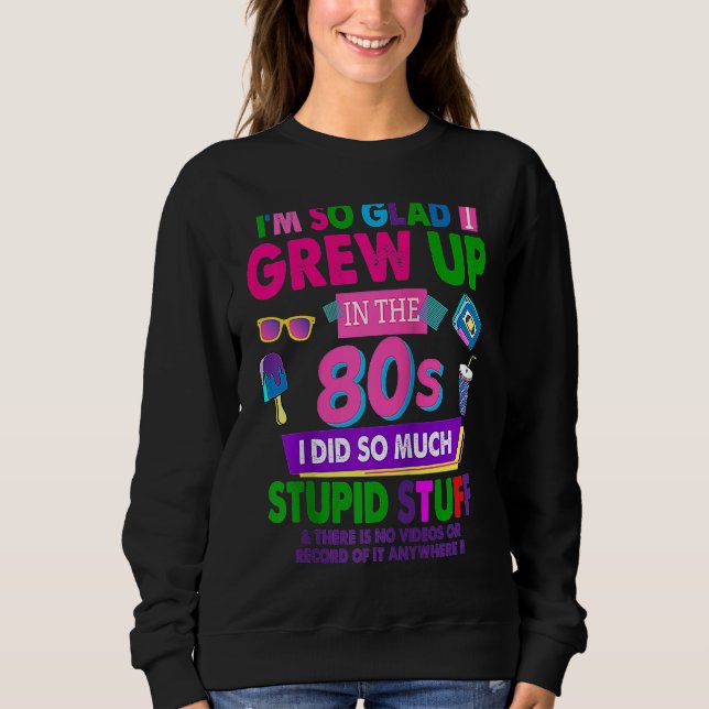 Camiseta 80s For Women Rave Outfit & 80s Festival Costume R (Frente)