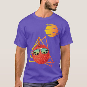 Camiseta 80s Lychee Retro Apparel Litchi Chinensis Fruit Lo