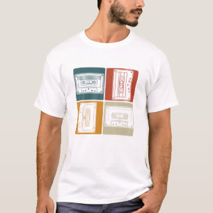 Camiseta 80S Music Lover 1980S Musical Oitenta Cass