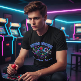 Camiseta 80s Retro Arcade Customizable Gamer