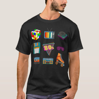 Camiseta 80s Retro Fashionhrowback Culture Disco Music Part