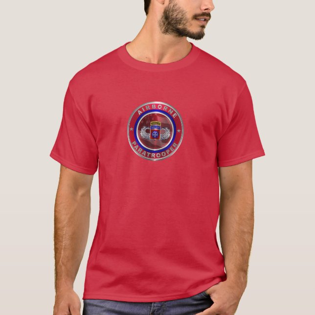 Camiseta 82ª Divisão Aerotransportada “Airborne Ranger” (Frente)