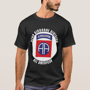 Camiseta 82ª Divisão Aerotransportada Todos Os Militares Am