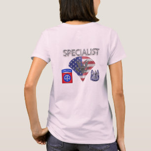 Camiseta 82ª Divisão de Especialista em Brigadas