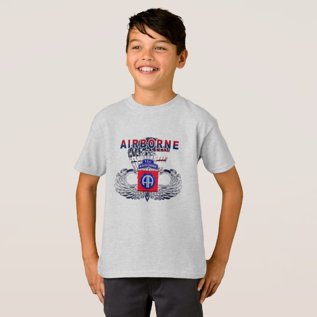 Camiseta 82ª Divisão de Transporte Aéreo (Frente Completa)