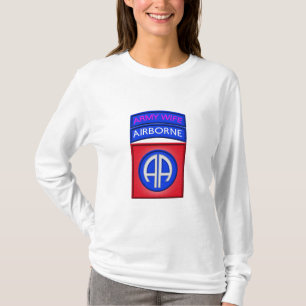 Camiseta 82ª Divisão de Transportes Aéreos "Esposa do Exérc