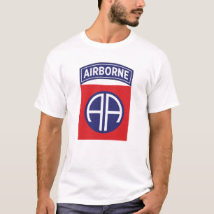 Camiseta 82ª Divisão de Transportes Aéreos Todos os Crachás