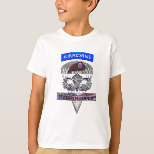 Camiseta 82º Jumper de Mais velho Aéreo com Bandeira Americ