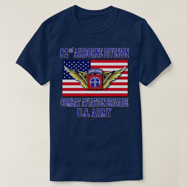 Camiseta 82.a Brigada de Combate à Aviação (Frente do Design)