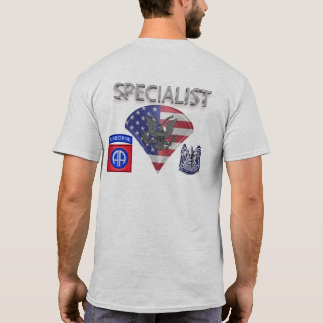 Camiseta 82.o Especialista na Divisão de Navegação (Verso)