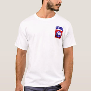 Camiseta 82nd Divisão aerotransportada toda a maneira