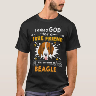 Camiseta 84 Perguntou A Deus Um Beagle
