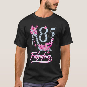 Camiseta 85 E Fabulosa Borboleta de Alto Salto Feliz 85 Bi
