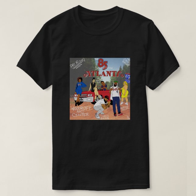 Camiseta 85 Show Atlanta (Frente do Design)