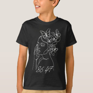 Camiseta 8647 Anti Trump Floral Resist 86 47 Impeach Trump