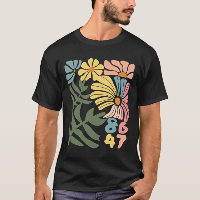Camiseta 8647 Resist Subtil Floral Foxtrot Delta Tango Prot (Frente)