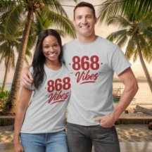 868 VIBES - TEXTO VERMELHO