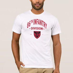 Camiseta 86.ª Divisão de Infantaria - Militar dos EUA