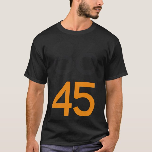Camiseta 86 45 Remover o trunfo (Frente)