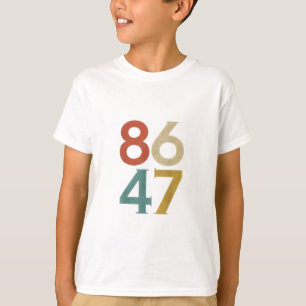 Camiseta 86 47 Bomba de retro Legal Anti-Trump