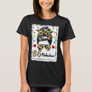 Camiseta 86 anos Fabuloso Brun Leopard 1936 Nascimento