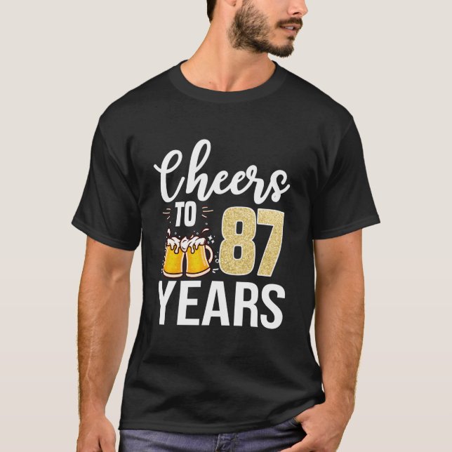 Camiseta 87º Brinde à Cerveja 87 (Frente)