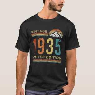 Camiseta 87 Year Old Vintage 1935 87Th Birthday