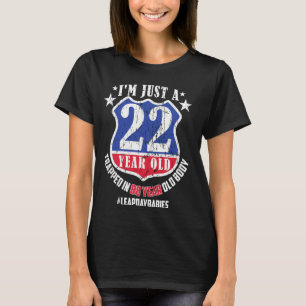 Camiseta 88 Anos De Idade Do Ano Do Salto Aniversário 22 Ho