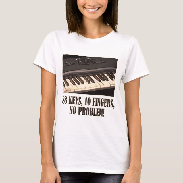 Camiseta 88 Chaves, 10 Dedos, Sem Problema! (Frente)