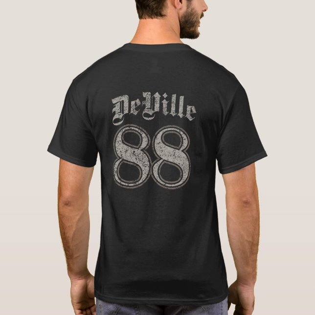Camiseta 88 DeVille "angustiado" (Verso)