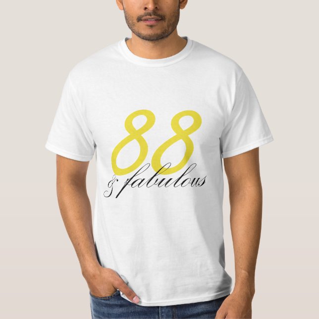 Camiseta 88 e fabuloso (Frente)
