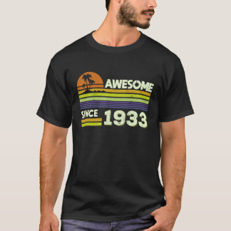 Camiseta 89º Aniversário Homens Mulheres Espetaculares Desd