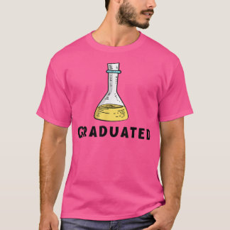 Camiseta 898 Graduado em Flask Science Lover