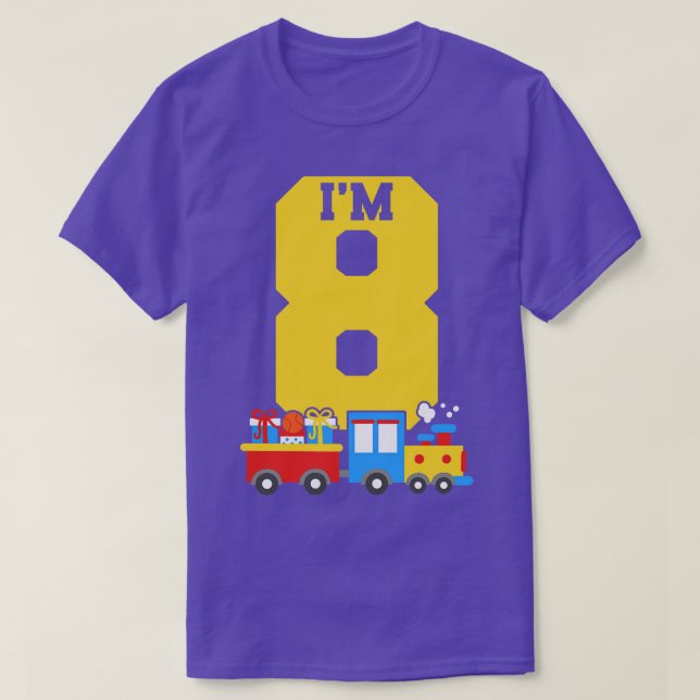 Camiseta 8.º Aniversário 1 (Frente do Design)