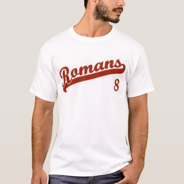 Camiseta 8:28 dos romanos (Frente)
