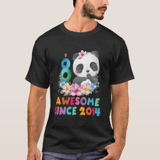 Camiseta 8 8Th Panda Unicorn Py