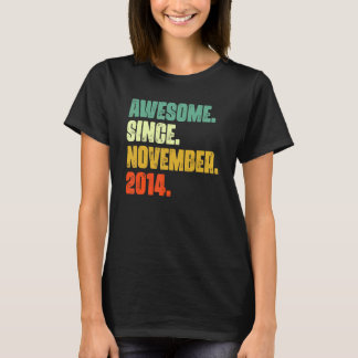 Camiseta 8 anos é incrível desde novembro de 2014 8º aniver