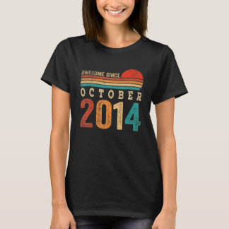 Camiseta 8 anos é incrível desde outubro de 2014 8º anivers