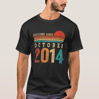 Camiseta 8 anos é incrível desde outubro de 2014 8º anivers
