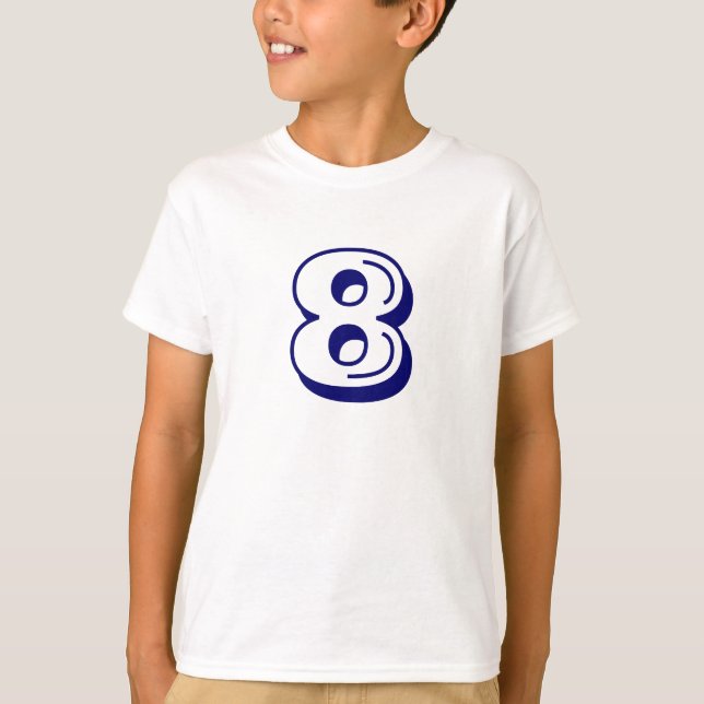 Camiseta 8 anos velho (Frente)