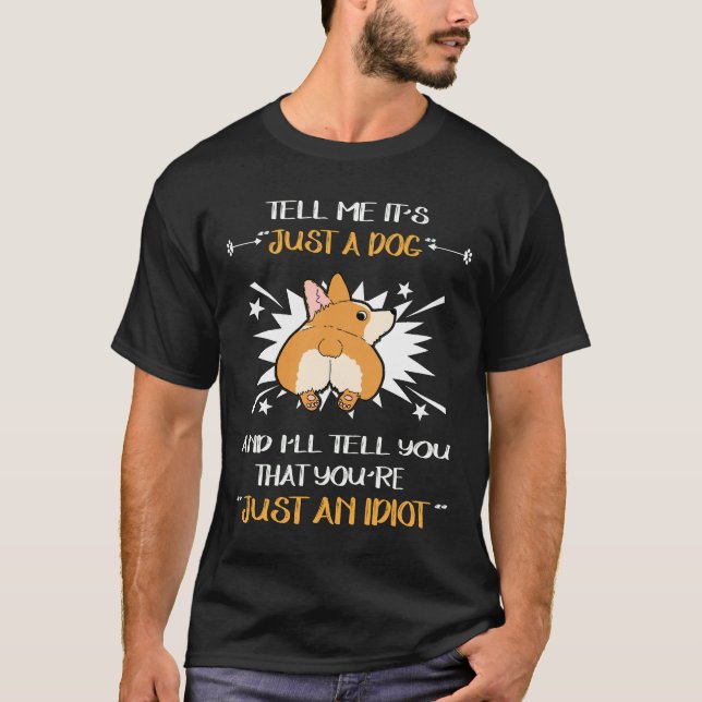 Camiseta 8 Apenas um Idiota (Frente)