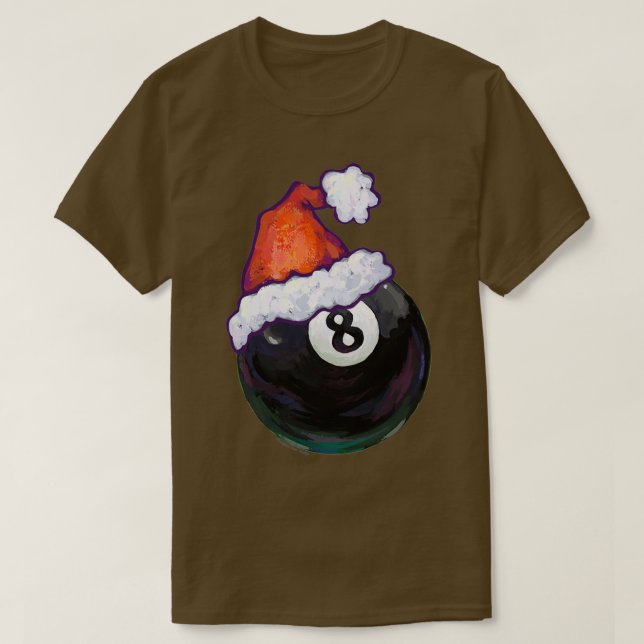 Camiseta 8 Ball Natal (Frente do Design)