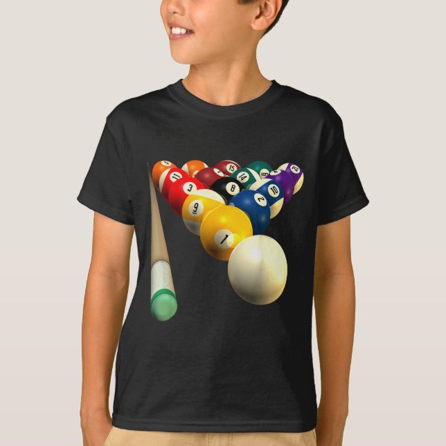 Camiseta 8-ball Ol Team S For Bar League Protecting  (Frente)