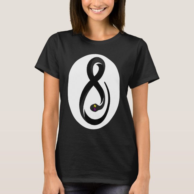 Camiseta 8 bola 24 mamba casual (Frente)