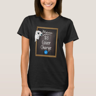 Camiseta 8 Cobrir Carregar meme sarcástico - 8 dólares - si