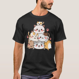 Camiseta 8 de 10 Gatos Contagem Inativa
