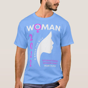 Camiseta 8 De Março De 2022 Dia Internacional Das Mulheres